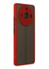 Mey İthalat®  Realme 11 Pro Kılıf Montreal Silikon Kapak - Kırmızı