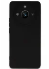 Mey İthalat®  Realme 11 Pro Kılıf Nano içi Kadife Silikon - Siyah