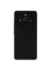 Mey İthalat®  Realme 11 Pro Kılıf Nano içi Kadife Silikon - Siyah