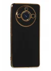 Mey İthalat®  Realme 11 Pro Kılıf Volet Silikon - Siyah
