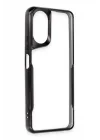 Mey İthalat®  Realme 12 Lite Kılıf Boyi Silikon Kapak - Siyah