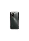 Mey İthalat®  Realme 12 Lite Kılıf Boyi Silikon Kapak - Siyah