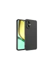 Mey İthalat®  Realme 12 Lite Kılıf First Silikon - Siyah
