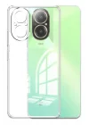 Mey İthalat®  Realme 12 Lite Kılıf Lüx Şeffaf Silikon