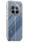Mey İthalat®  Realme 12 Pro Plus Kılıf Lüx Şeffaf Silikon