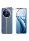 Mey İthalat®  Realme 12 Pro Plus Kılıf Lüx Şeffaf Silikon