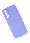 Mey İthalat®  Realme 7 Kılıf First Silikon - Lila