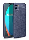 Mey İthalat®  Realme C11 2021 Kılıf Auto Focus Kapak - Lacivert