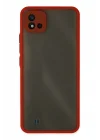 Mey İthalat®  Realme C11 2021 Kılıf Montreal Silikon Kapak - Kırmızı
