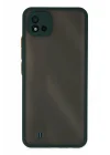 Mey İthalat®  Realme C11 2021 Kılıf Montreal Silikon Kapak - Yeşil