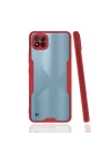 Mey İthalat®  Realme C11 2021 Kılıf Platin Silikon - Kırmızı