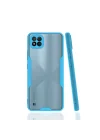 Mey İthalat®  Realme C11 2021 Kılıf Platin Silikon - Mavi