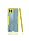 Mey İthalat®  Realme C11 2021 Kılıf Platin Silikon - Sarı