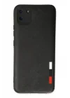 Mey İthalat®  Realme C11 Kılıf Loop Deri Silikon - Siyah