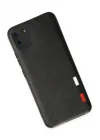 Mey İthalat®  Realme C11 Kılıf Loop Deri Silikon - Siyah
