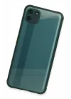 Mey İthalat®  Realme C11 Kılıf Miami Şeffaf Silikon - Koyu Yeşil