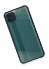 Mey İthalat®  Realme C11 Kılıf Miami Şeffaf Silikon - Lacivert