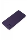 Mey İthalat®  Realme C11 Kılıf Nano içi Kadife Silikon - Mor