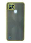 Mey İthalat®  Realme C21 Kılıf Montreal Silikon Kapak - Açık Yeşil