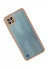 Mey İthalat®  Realme C21 Kılıf Montreal Silikon Kapak - Pembe