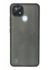 Mey İthalat®  Realme C21 Kılıf Montreal Silikon Kapak - Siyah