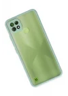 Mey İthalat®  Realme C21 Kılıf Montreal Silikon Kapak - Turkuaz