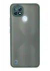 Mey İthalat®  Realme C21 Kılıf Montreal Silikon Kapak - Yeşil