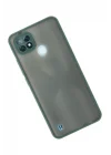 Mey İthalat®  Realme C21 Kılıf Montreal Silikon Kapak - Yeşil