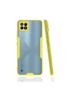 Mey İthalat®  Realme C21 Kılıf Platin Silikon - Sarı
