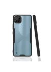 Mey İthalat®  Realme C21 Kılıf Platin Silikon - Siyah