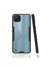 Mey İthalat®  Realme C21 Kılıf Platin Silikon - Siyah