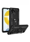 Mey İthalat®  Realme C21 Kılıf Sofya Yüzüklü Silikon Kapak - Siyah