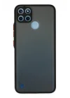 Mey İthalat®  Realme C21Y Kılıf Montreal Silikon Kapak - Siyah
