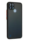 Mey İthalat®  Realme C21Y Kılıf Montreal Silikon Kapak - Siyah