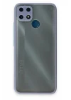 Mey İthalat®  Realme C25 Kılıf Montreal Silikon Kapak - Gri