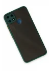 Mey İthalat®  Realme C25 Kılıf Montreal Silikon Kapak - Yeşil
