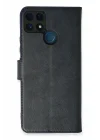 Mey İthalat®  Realme C25 Kılıf Trend S Plus Kapaklı Kılıf - Lacivert