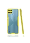 Mey İthalat®  Realme C25Y Kılıf Platin Silikon - Sarı