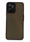 Mey İthalat®  Realme C35 Kılıf Montreal Silikon Kapak - Siyah