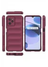 Mey İthalat®  Realme C35 Kılıf Optimum Silikon - Bordo