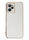 Mey İthalat®  Realme C35 Kılıf Volet Silikon - Beyaz