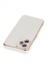 Mey İthalat®  Realme C35 Kılıf Volet Silikon - Beyaz