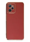 Mey İthalat®  Realme C35 Kılıf Volet Silikon - Kırmızı