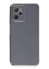 Mey İthalat®  Realme C35 Kılıf Volet Silikon - Mavi