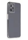 Mey İthalat®  Realme C35 Kılıf Volet Silikon - Mavi