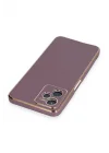 Mey İthalat®  Realme C35 Kılıf Volet Silikon - Mor