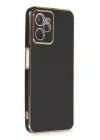 Mey İthalat®  Realme C35 Kılıf Volet Silikon - Siyah