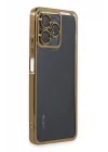 Mey İthalat®  Realme C53 Kılıf  Lensli Silikon - Gold