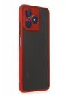 Mey İthalat®  Realme C53 Kılıf Montreal Silikon Kapak - Kırmızı