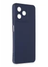 Mey İthalat®  Realme C53 Kılıf Nano içi Kadife Silikon - Lacivert